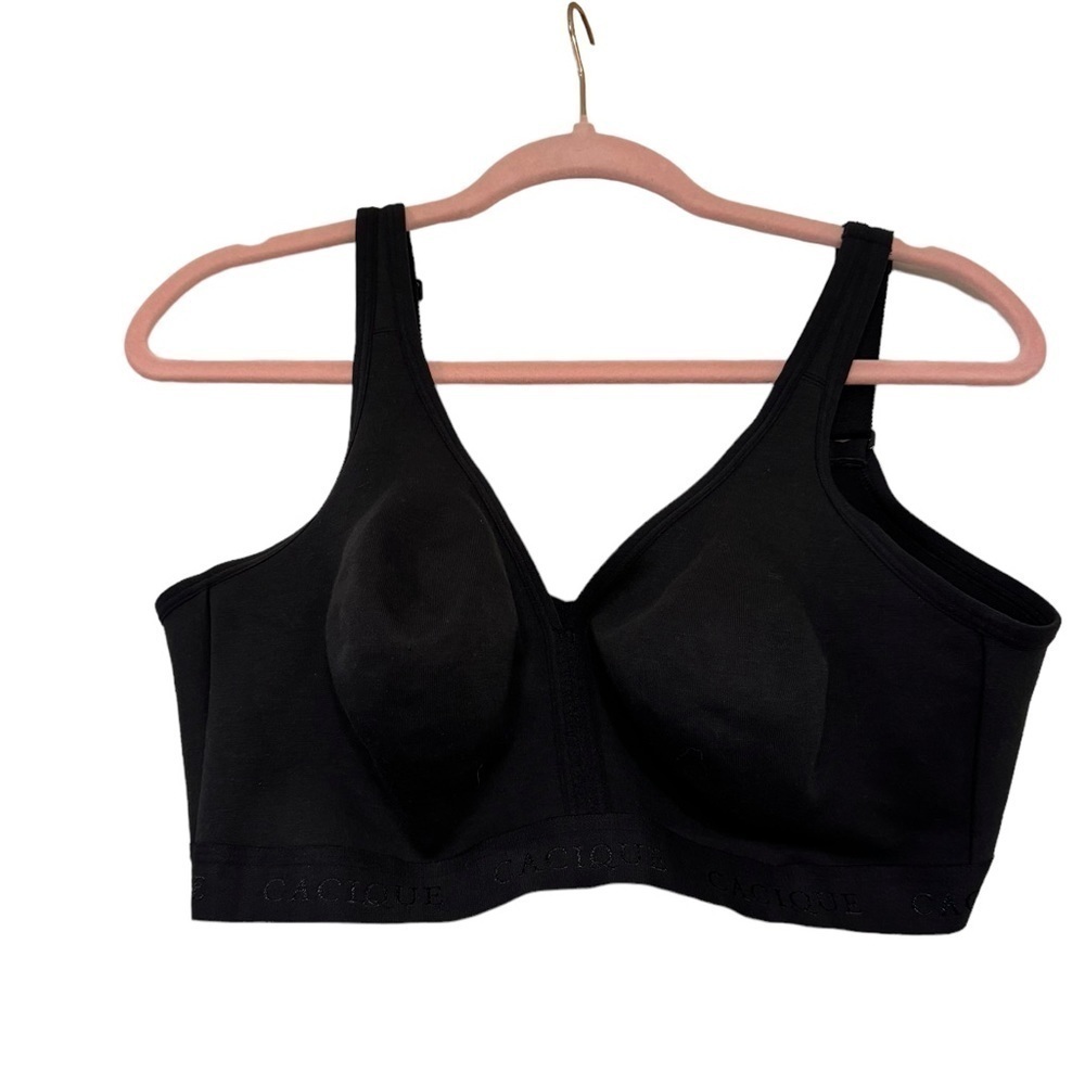 Cacique Unlined Full Coverage No Wire 46 Dd - image 5